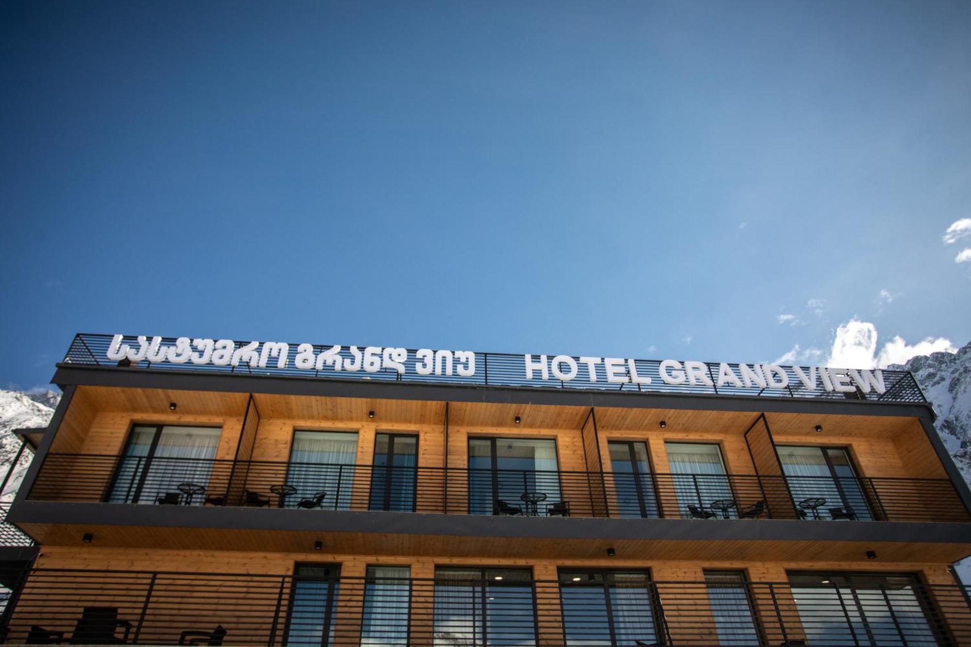 Kazbegi Hotel Grand View Eksteriør billede